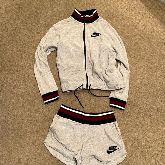 Nike Jackets & Blazers - Nike track suit. Womens XS shorts and jacket